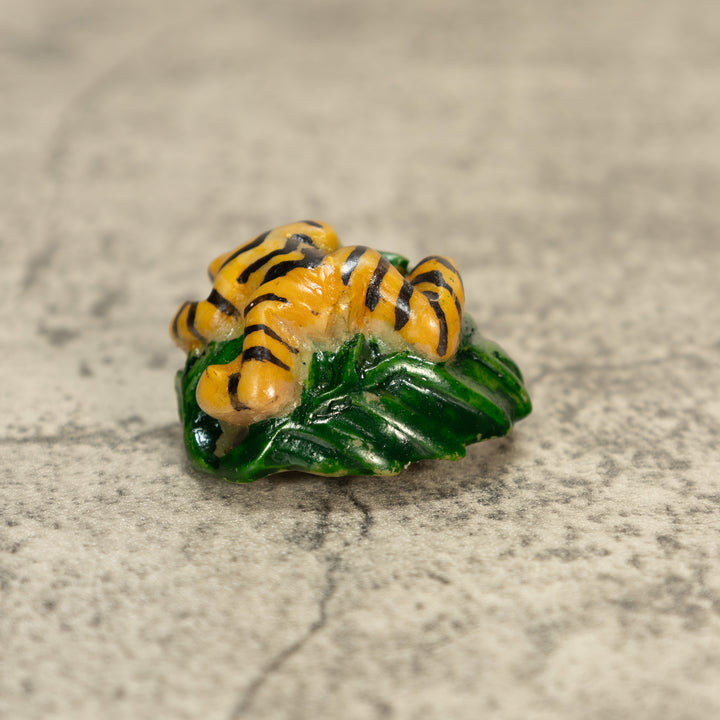 Poison Dart Frog Tagua Nut Carving