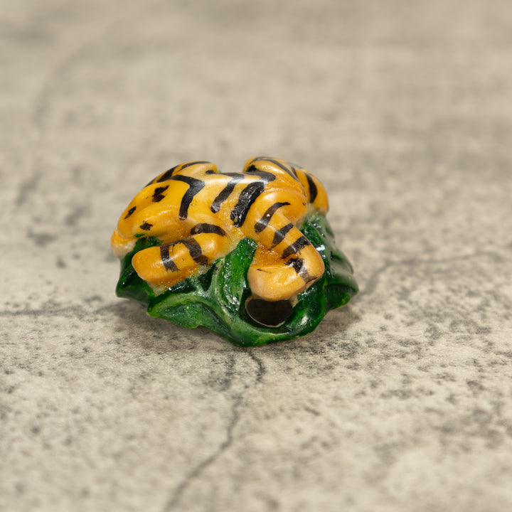 Poison Dart Frog Tagua Nut Carving