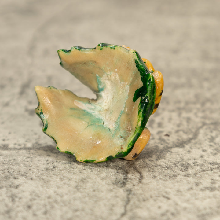 Poison Dart Frog Tagua Nut Carving