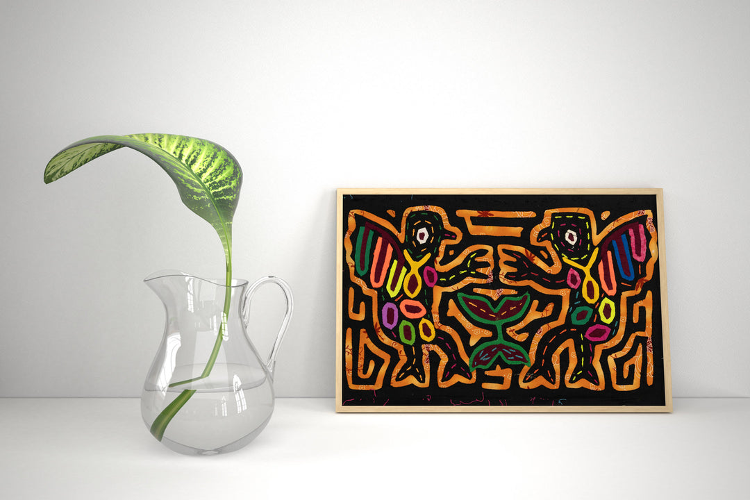 Vintage Dancing Angel Background Material Mola