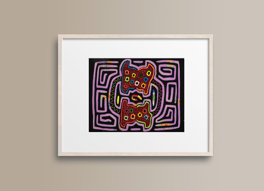 Vintage Purple Flower Background Material Mola