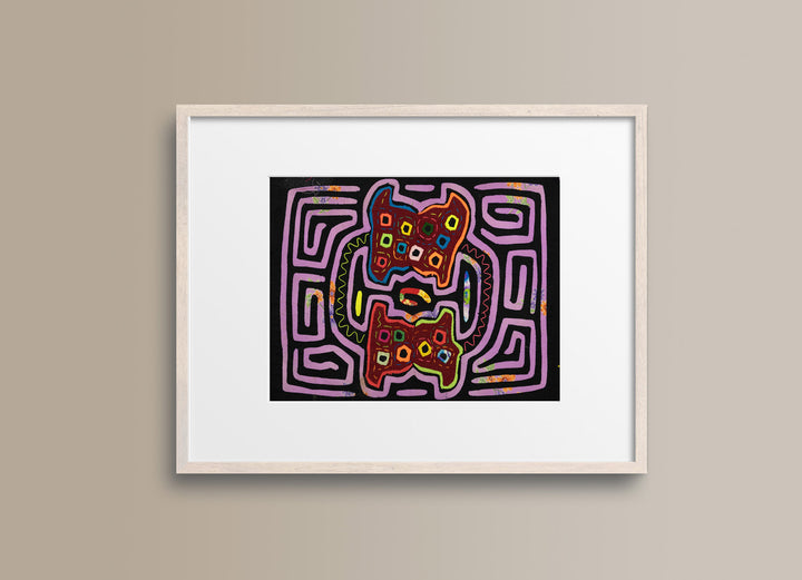 Vintage Purple Flower Background Material Mola