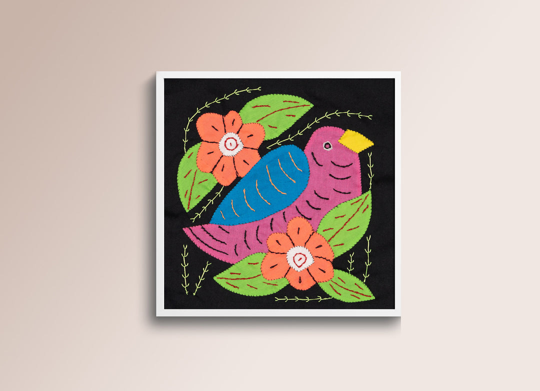Purple And Blue Bird Molita