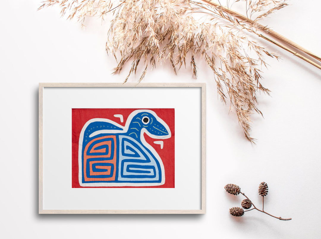 Red And Blue Duck Molita