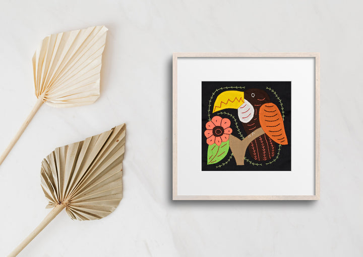 Orange And Brown Toucan Parrot Bird Molita