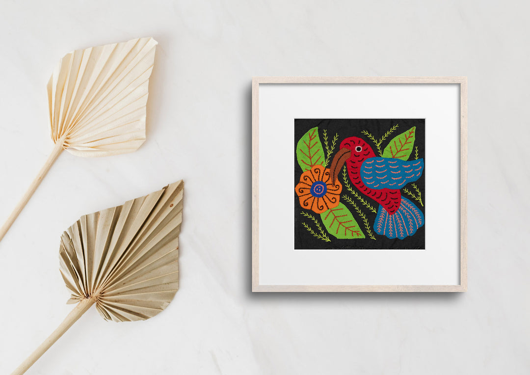 Red And Blue Hummingbird Molita