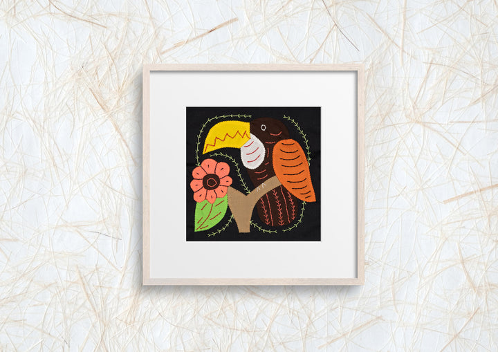 Orange And Brown Toucan Parrot Bird Molita
