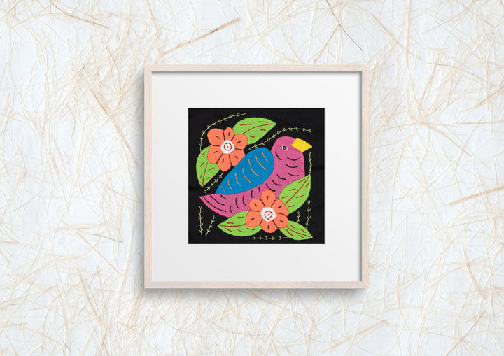 Purple And Blue Bird Molita