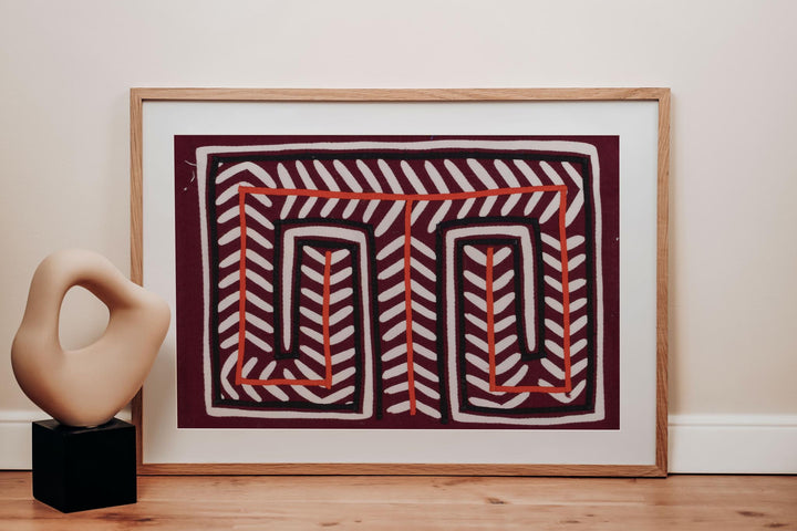 Hermit Crab Sand Print Two Mola