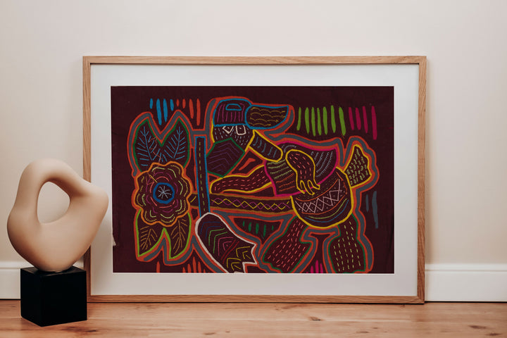 Cool Dude Duck Flower Broom Mola