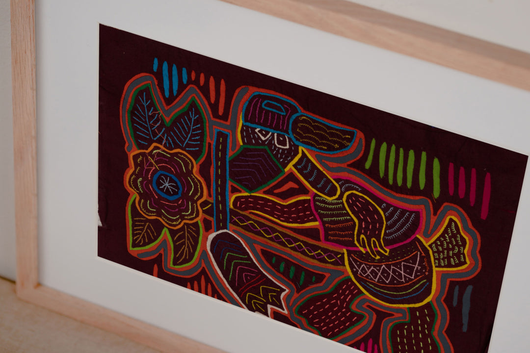 Cool Dude Duck Flower Broom Mola