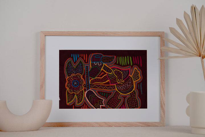 Cool Dude Duck Flower Broom Mola