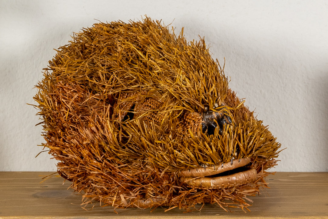 Brown Labradoodle Dog Mask
