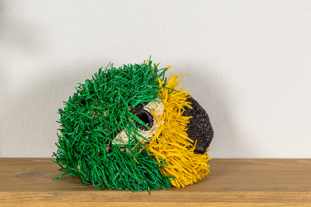 Yellow-Crowned Amazon Parrot Mask