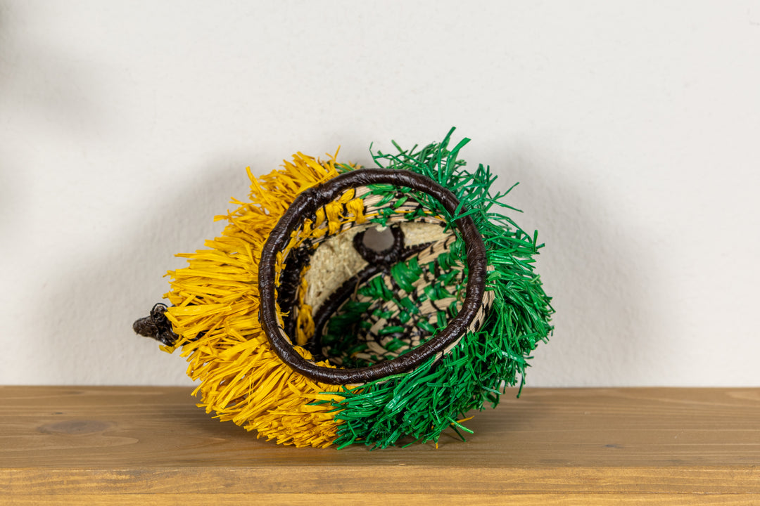 Yellow-Crowned Amazon Parrot Mask