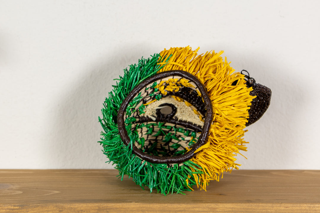 Yellow-Crowned Amazon Parrot Mask