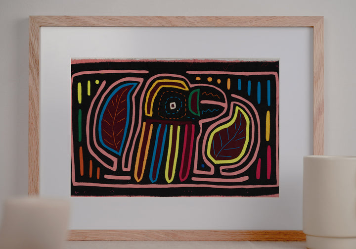 Golden Crest Toucan Bird Mola