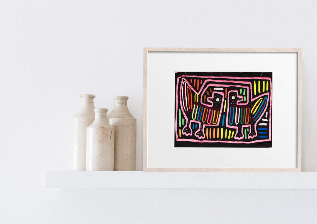 Pink Tail Fancy Bird Mola