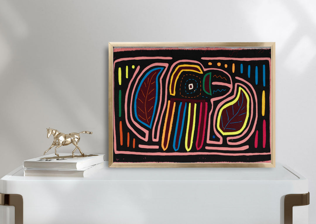 Golden Crest Toucan Bird Mola