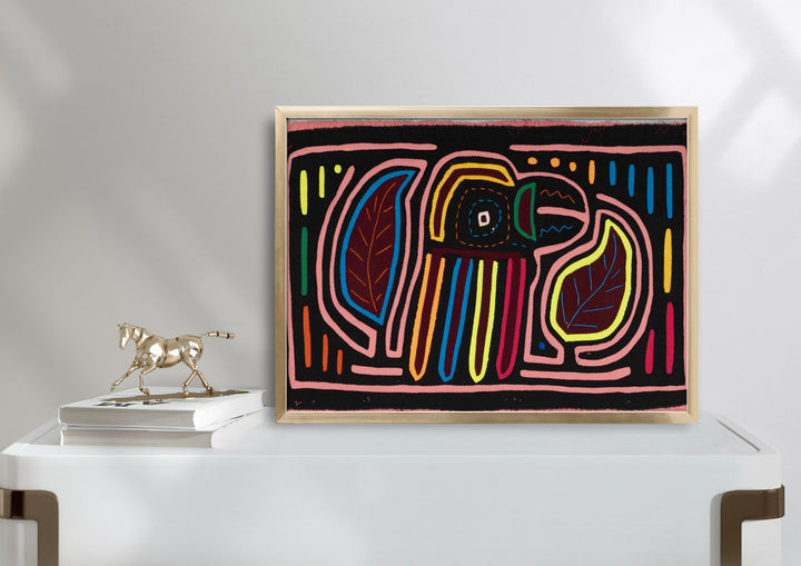 Golden Crest Toucan Bird Mola