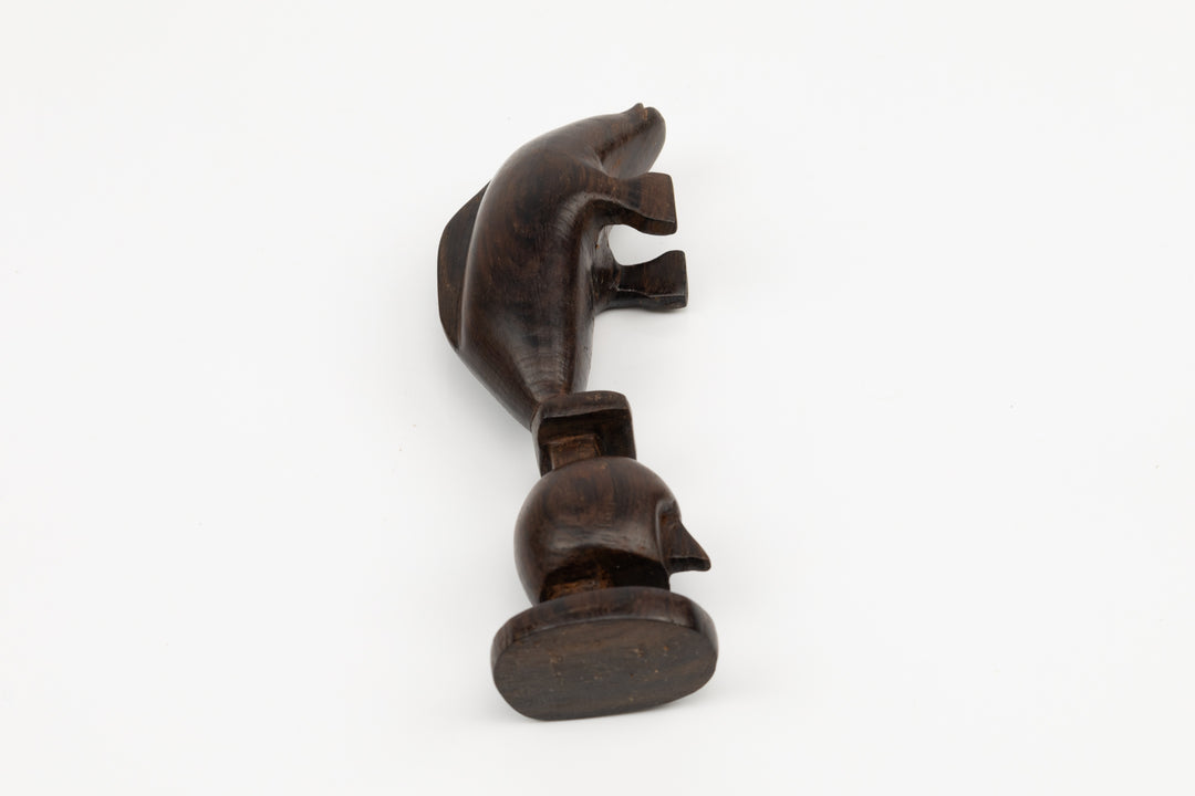 Hand Carved Cocobolo Wood Sculpture Collection