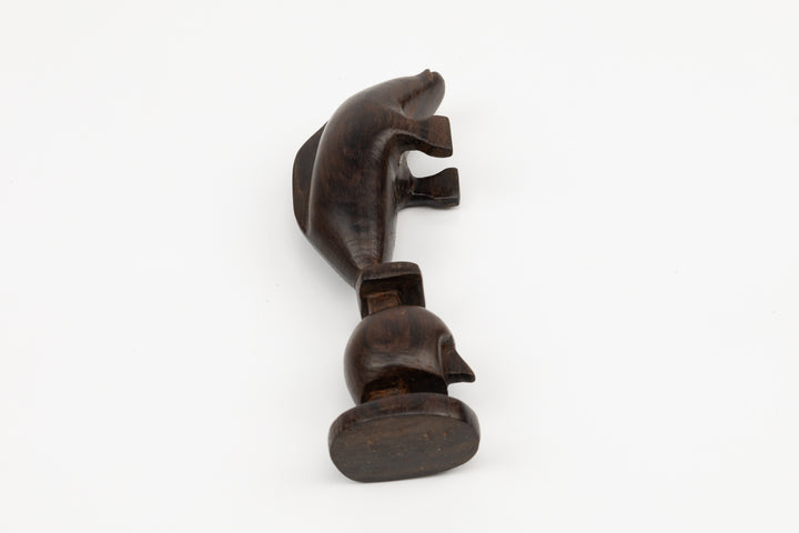 Hand Carved Cocobolo Wood Sculpture Collection