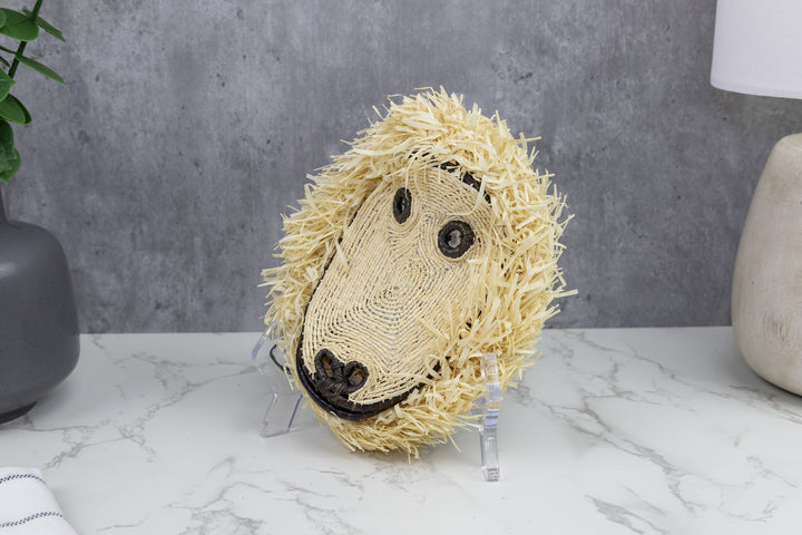 White Headed Marmoset Monkey Mask