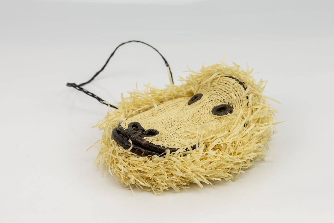 White Headed Marmoset Monkey Mask