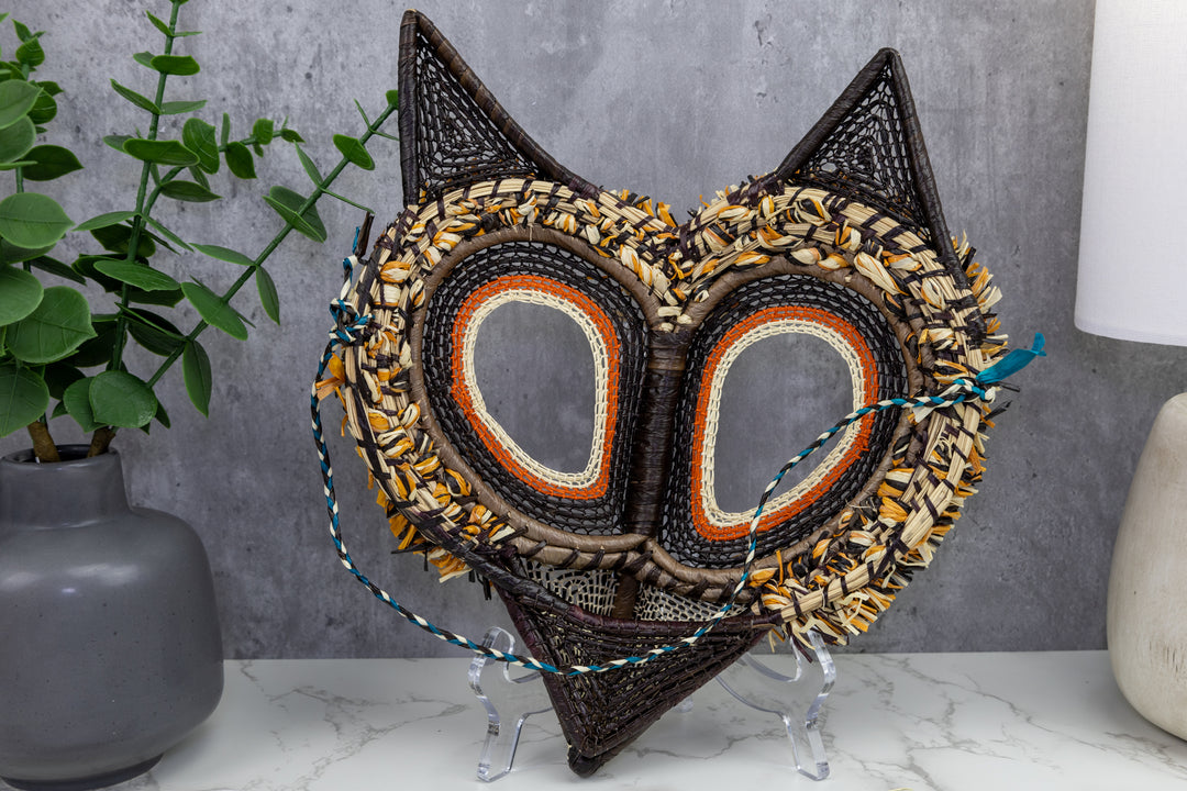 Woven Owl Mask