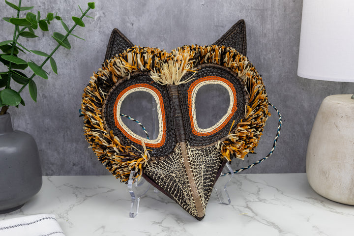 Woven Owl Mask