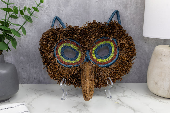 Woven Owl Mask