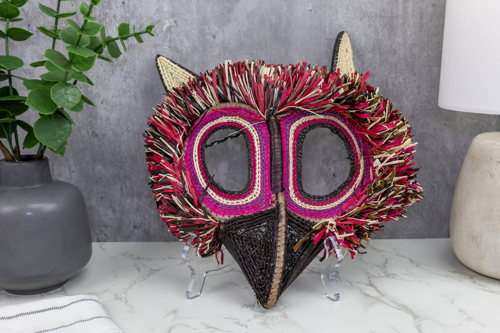 Woven Owl Mask