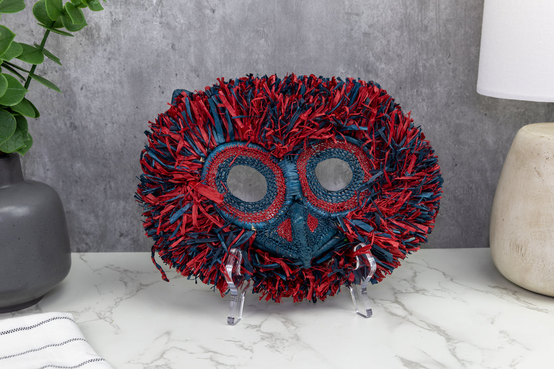 Woven Owl Mask