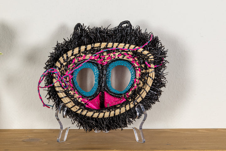 Pink Nightmare Owl Mask