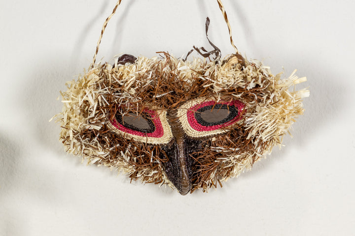 Brown Spectacled Owl Mask
