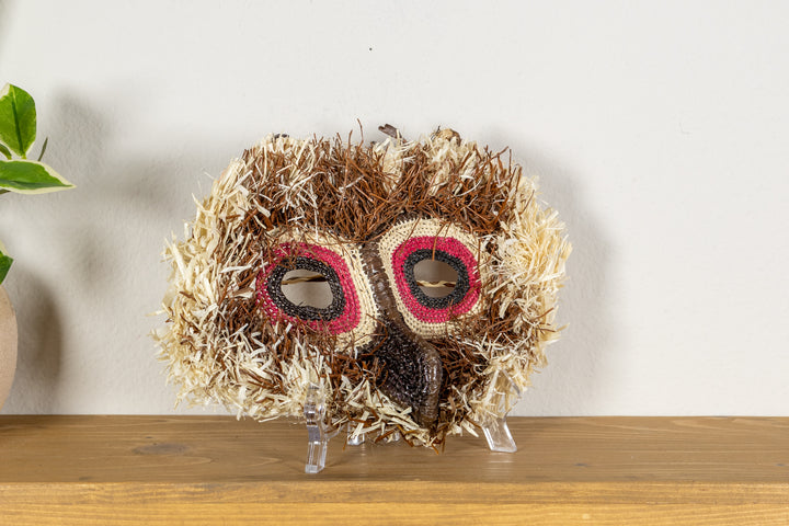 Brown Spectacled Owl Mask