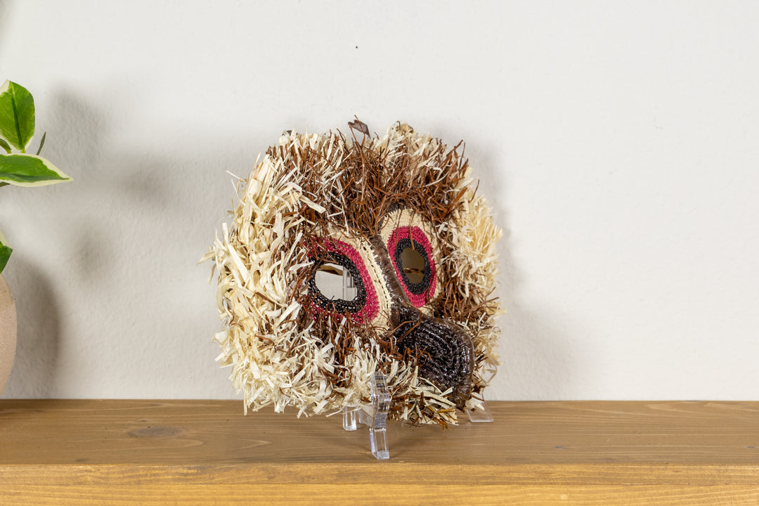 Brown Spectacled Owl Mask