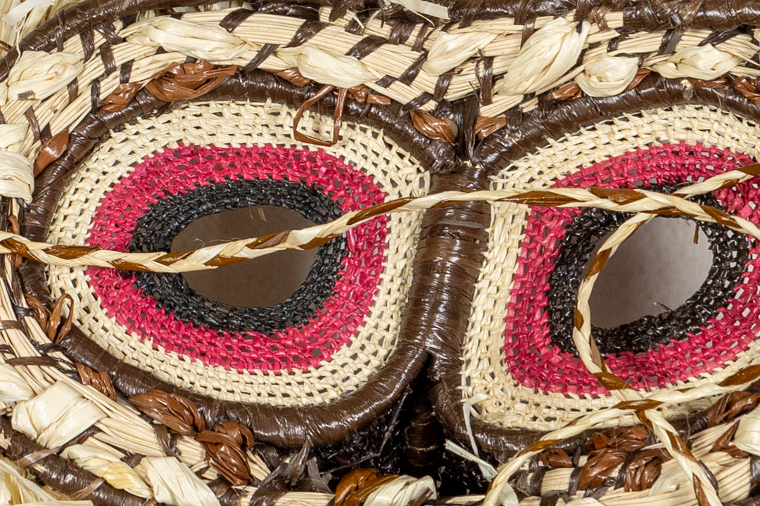 Brown Spectacled Owl Mask