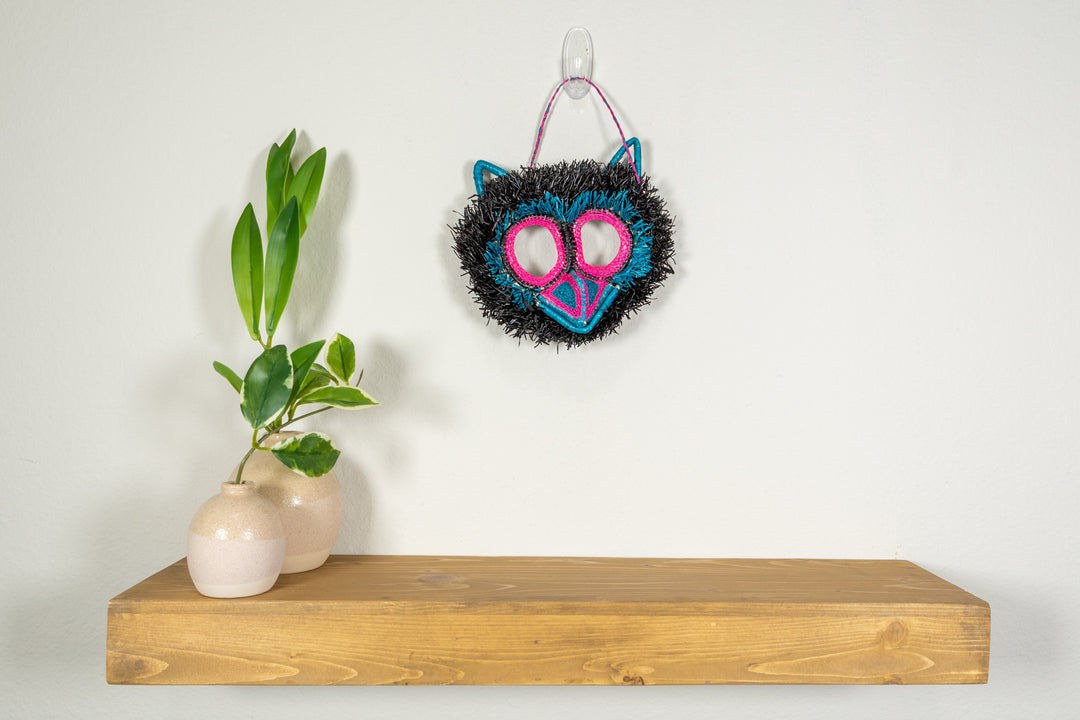 Neon Eyes Owl Mask