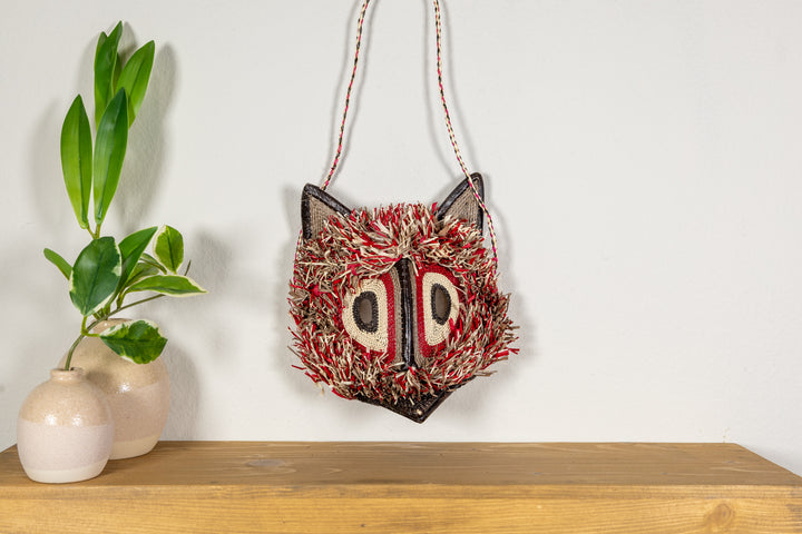 Red Barn Owl Mask