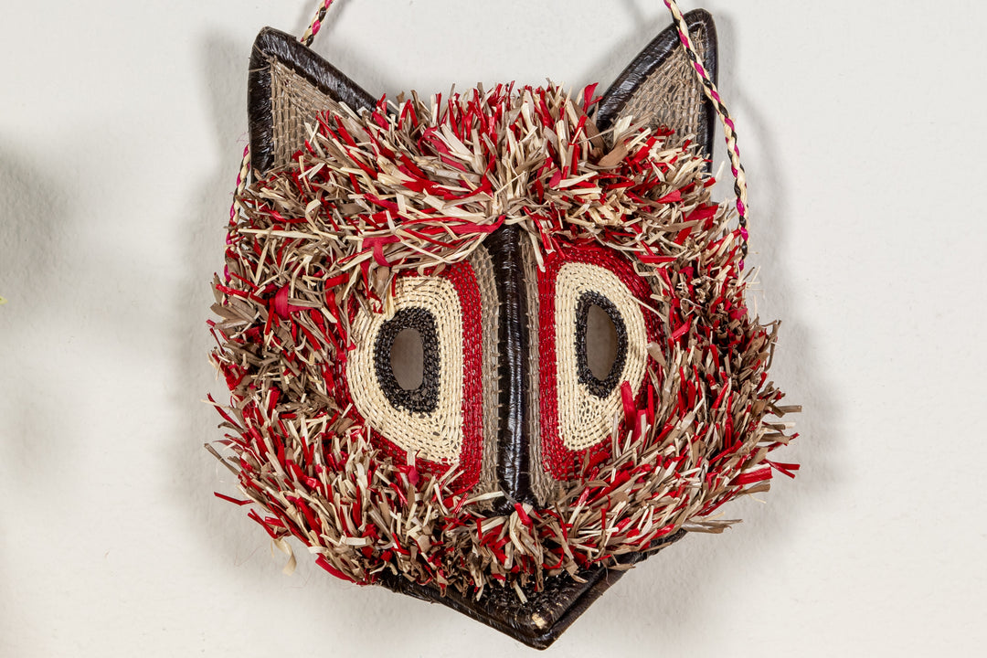 Red Barn Owl Mask