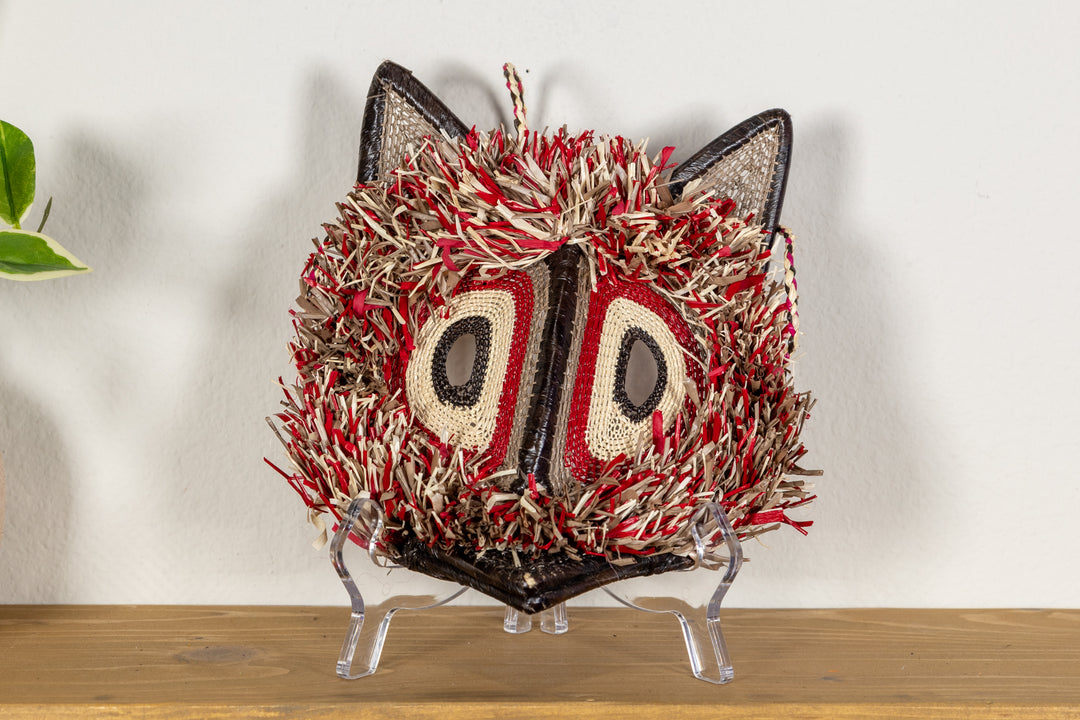 Red Barn Owl Mask