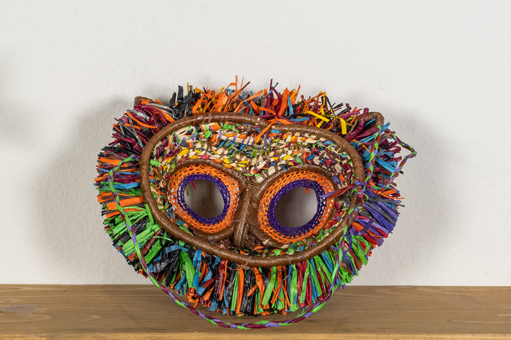 Rainbow Colors Owl Mask