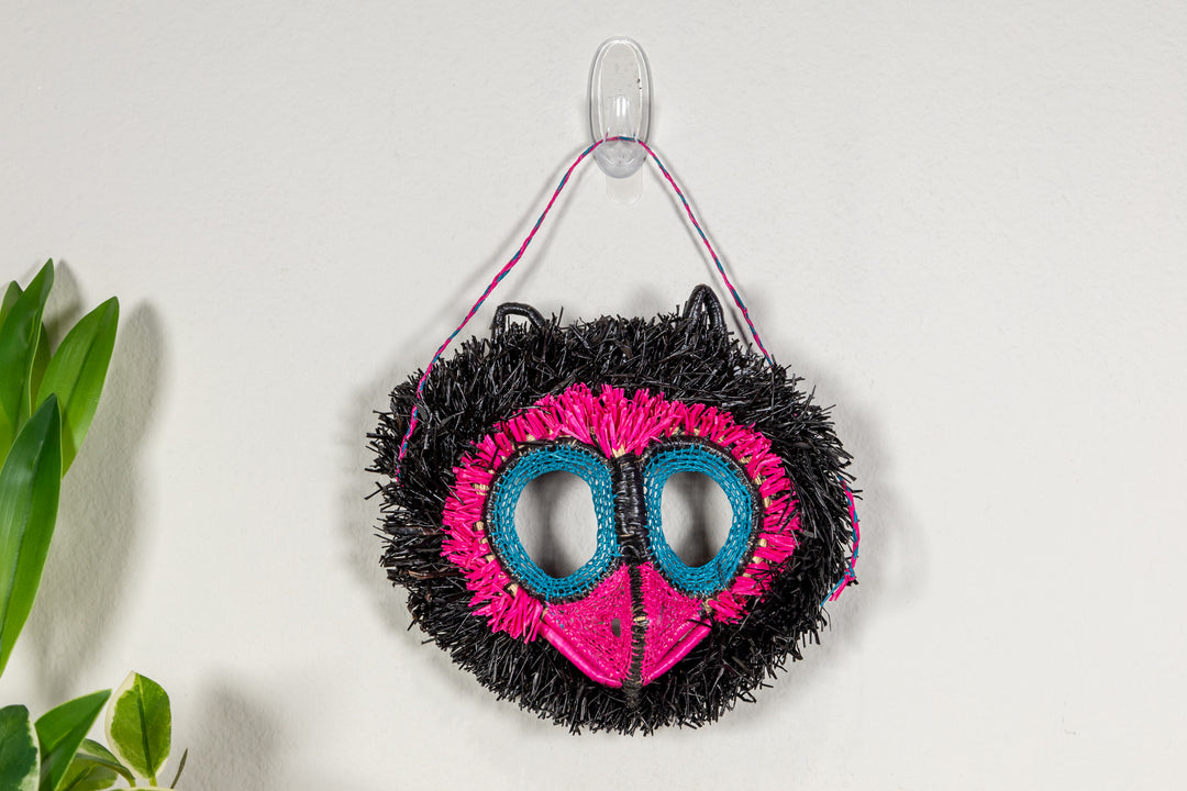 Pink Nightmare Owl Mask