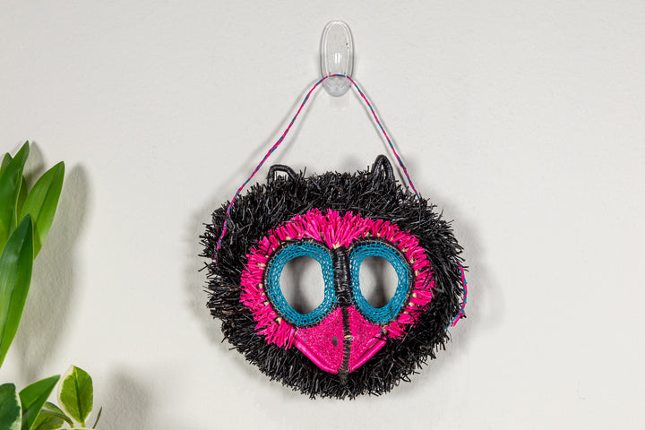 Pink Nightmare Owl Mask