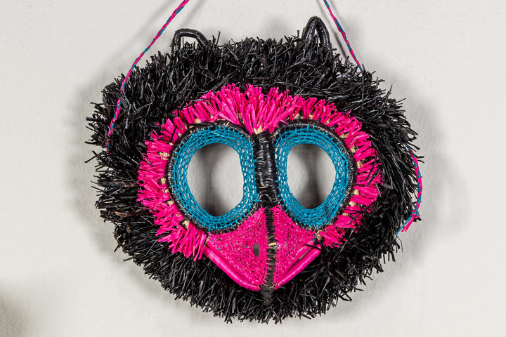Pink Nightmare Owl Mask