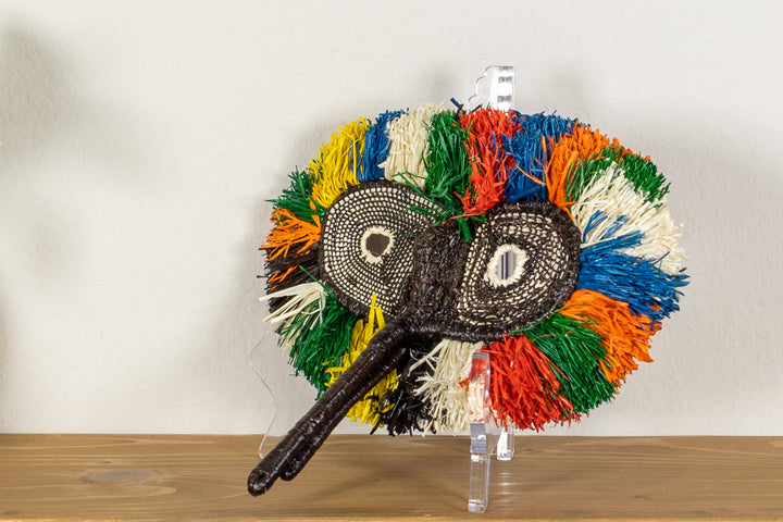 Rainbow Colors Owl Mask