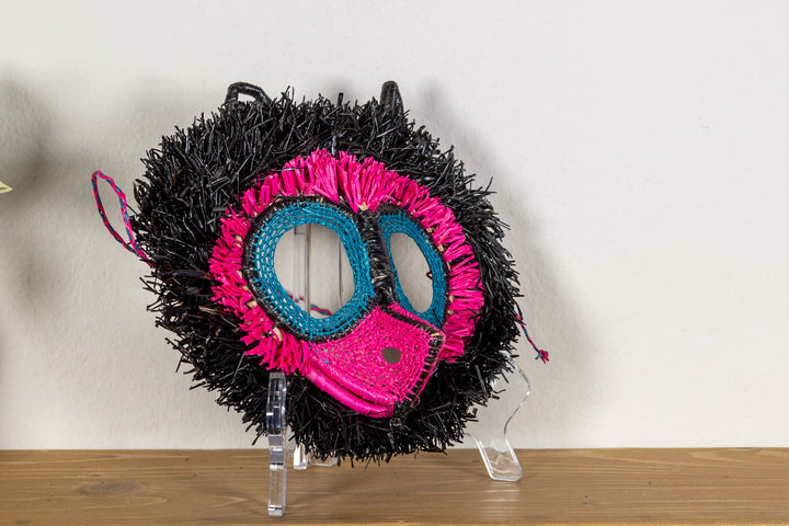 Pink Nightmare Owl Mask