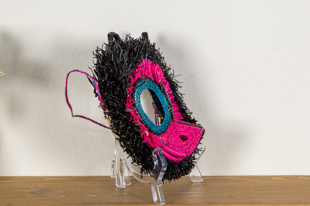 Pink Nightmare Owl Mask