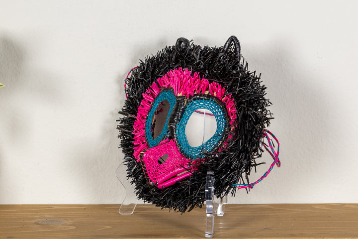 Pink Nightmare Owl Mask